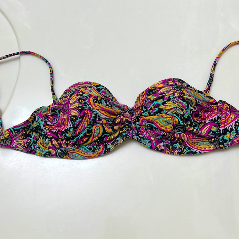 Mosaic Billabong bikini top size small